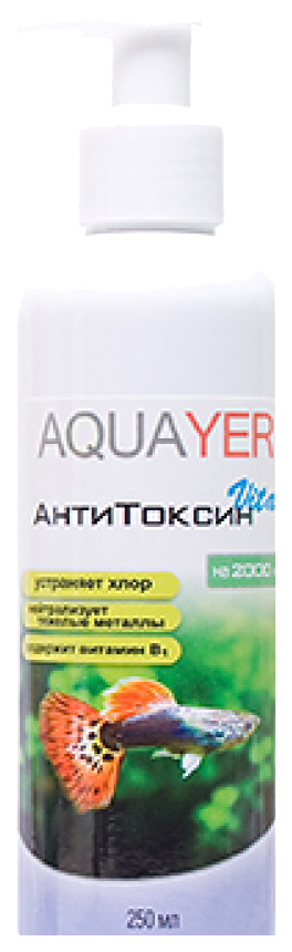 

Кондиционер для аквариума Aquayer АнтиТоксин Vita 250мл, АнтиТоксин Vita