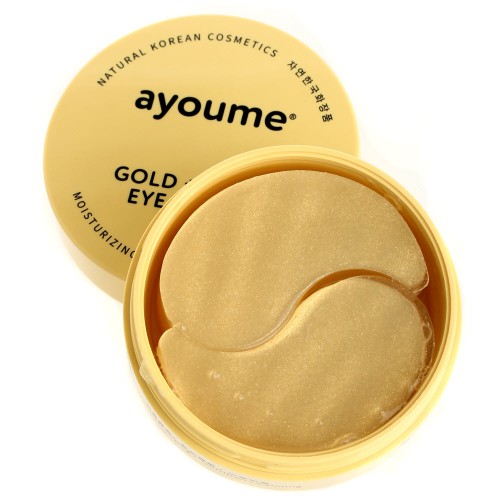 фото Патчи для глаз ayoume gold+snail eye patch 1,4гр*60