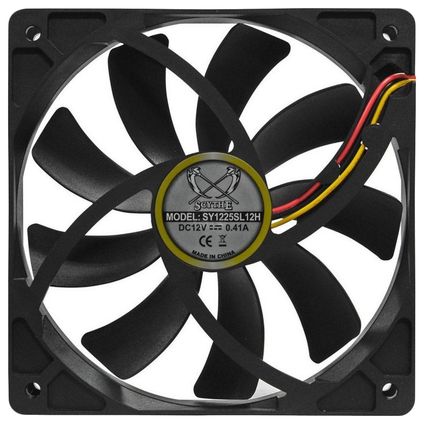 

Корпусной вентилятор Scythe Slip Stream 120 (SY1225SL12L), Slip Stream 120