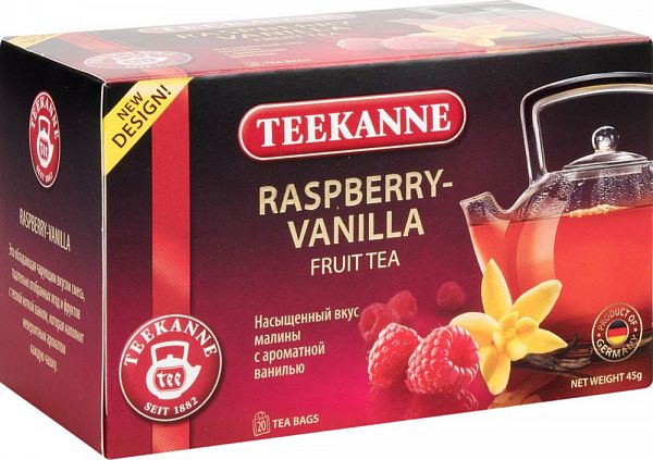 Чай фруктовый Teekanne raspberry-vanilla 20 пакетиков