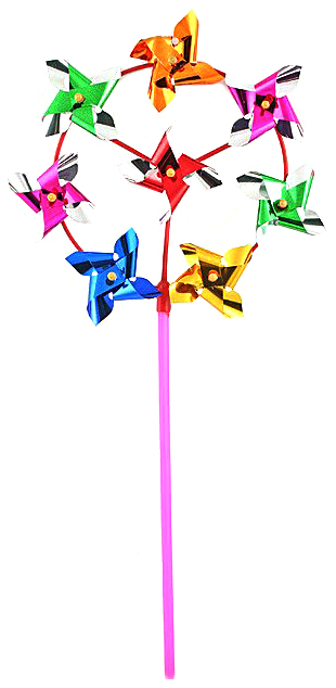 Игрушка-ветерок Gratvest 8 цветков ADL231