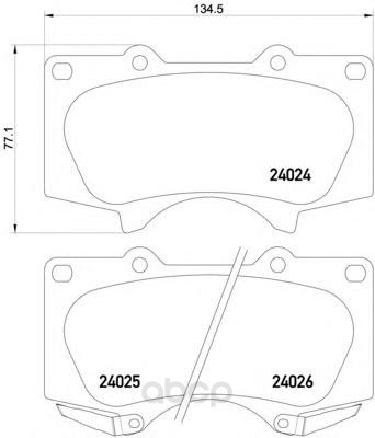 

Колодки тормозные дисковые, комплект Hella 8DB355014-121