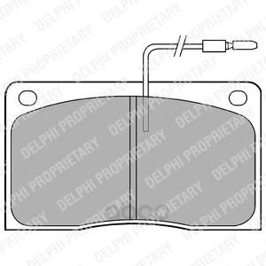 

Тормозные колодки дисковые DELPHI LP568