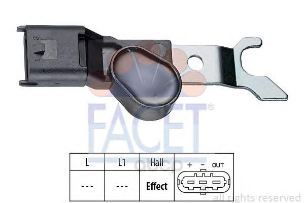 

Датчик положения коленвала Opel Astra G 98-05 Facet 90310