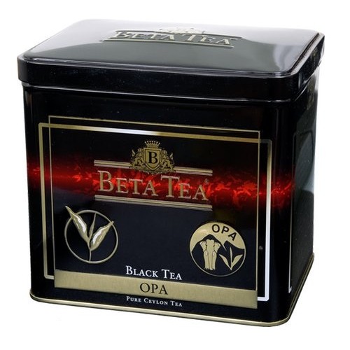 фото Чай черный листовой beta tea opa 100 г