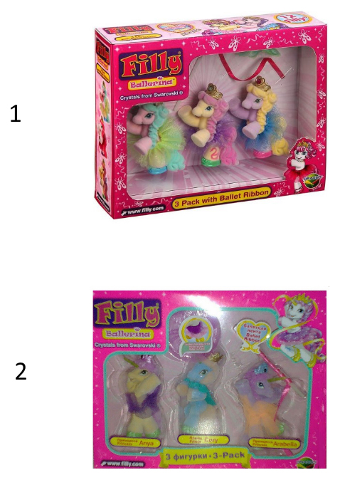 

Игровой набор Dracco filly балерина 3 фигурки D174004-3850