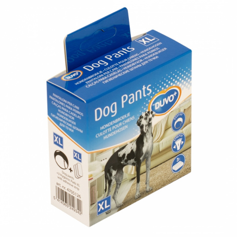 фото Трусы гигиенические для собак duvo+ dog pants, размер xl, 50-59 см