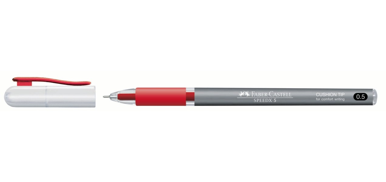 

Faber Castell шариковая Ручка SPEEDX TITANIUM 0.5 ; цвет красный; 1 шт.