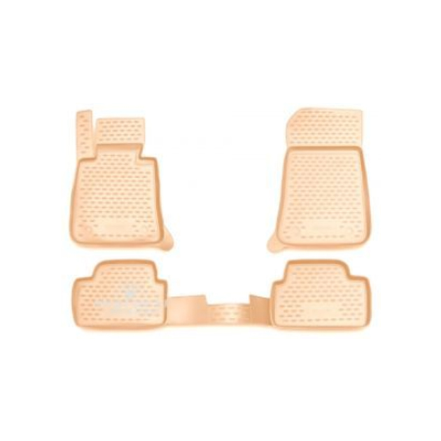 

Коврики в салон Element для BMW 3 2006-2012, 4 шт. полиуретан, бежевые