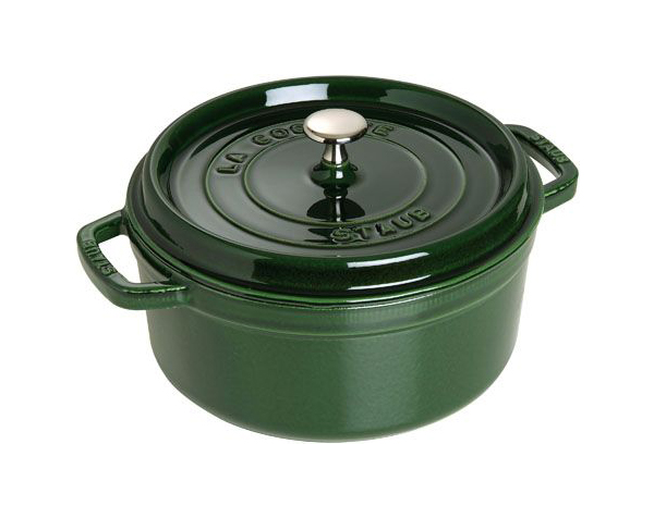 

Кокот круглый STAUB 28 см 6,7 л. зеленый базалик, STAUB LA COCOTTE