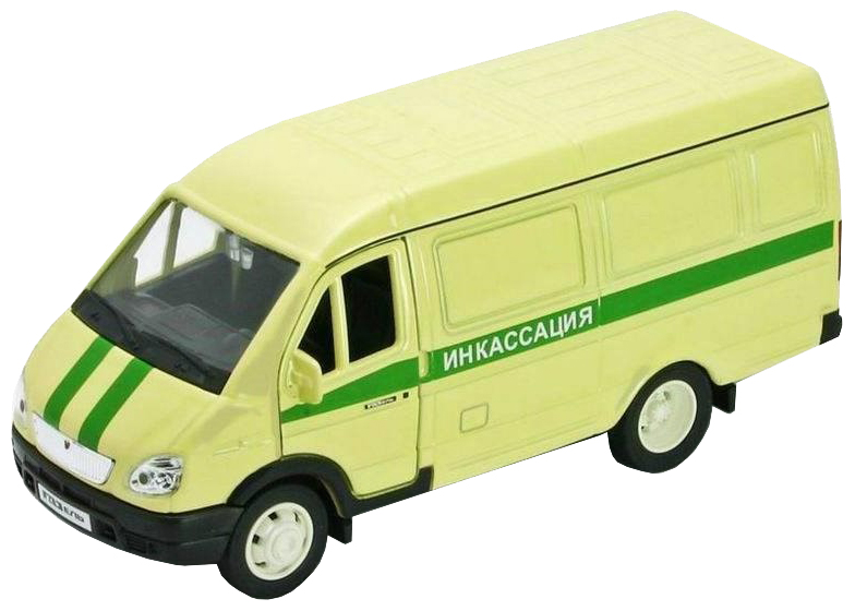 

Модель машины Welly 42387CCN 1:34-39 Газель Инкассация, Бежевый, газель