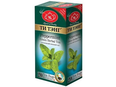 

Чай зеленый в пакетиках для чашки Ти Тэнг Peppermint 20*2 г