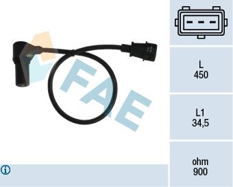 фото Датчик частоты вращения, управление двигателем fae 79074