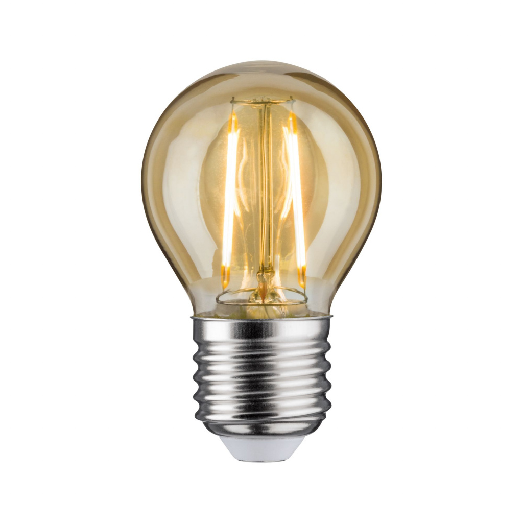 фото Лампа капля led tropfen 260lm e27 2,6w gold 28710 paulmann