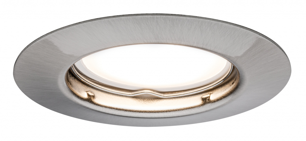 

EBL Set rund starr LED 1x4,5W 230V Eisen 93659