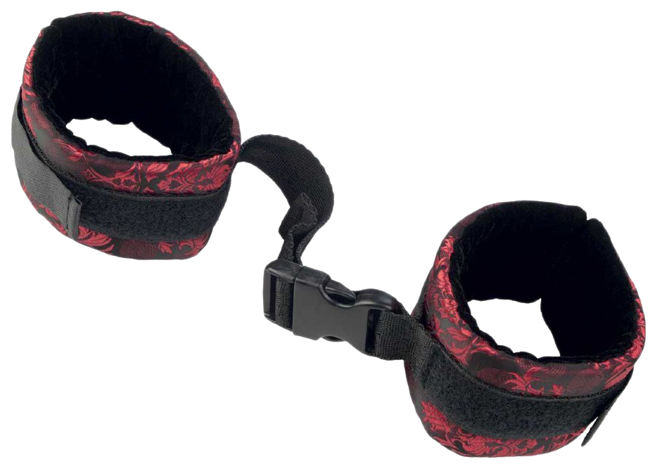 Оковы California Exotic Novelties Scandal Control Cuffs атласные на ноги