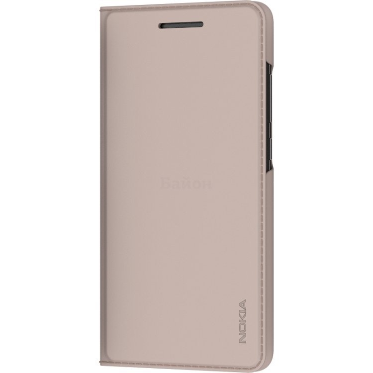 фото Чехол nokia flip cover для nokia 5.1 beige