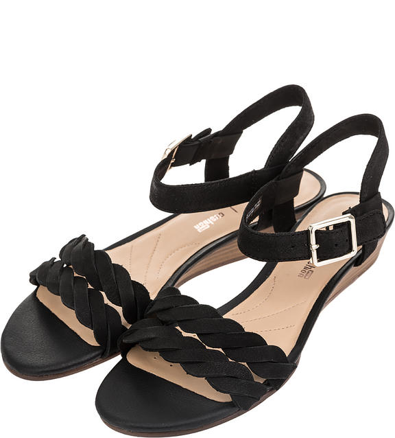 

Босоножки женские Clarks 26139243 черные 39 RU, 26139243