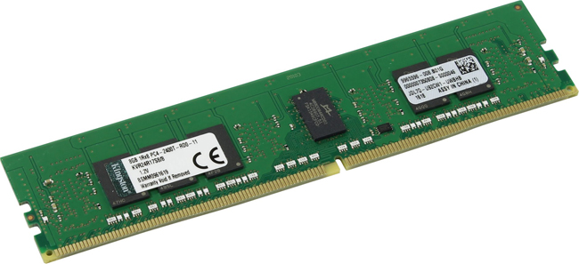 

Оперативная память Kingston ValueRAM KVR24R17S4/8, ValueRAM
