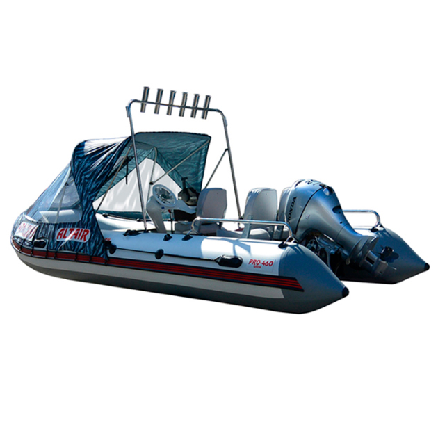 

Лодка Altair PRO ultra 460 4,6 x 2,08 м grey, PRO ultra 460