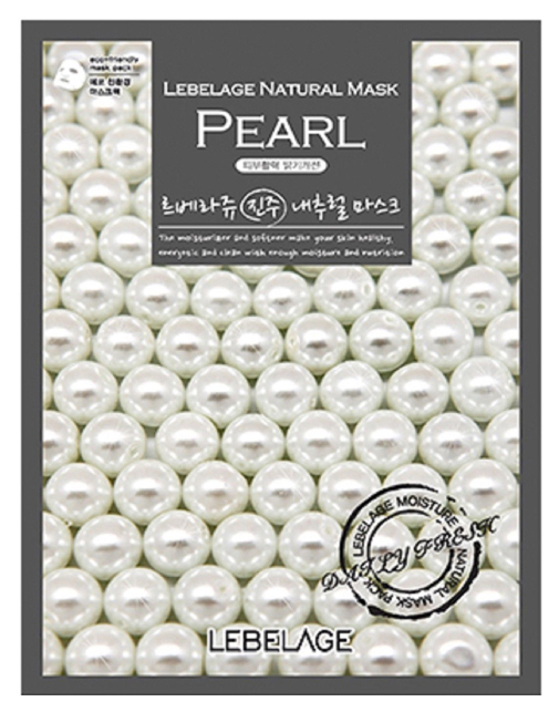 фото Маска для лица lebelage natural mask pearl 23 г