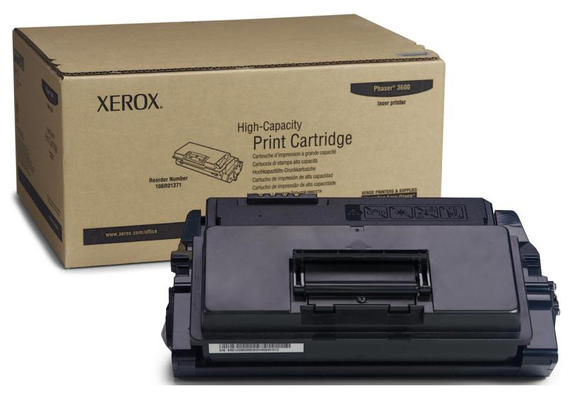 

Картридж для лазерного принтера Xerox 106R01371, черный, оригинал, 106R01371