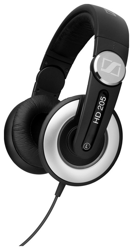 фото Наушники sennheiser hd 205 ii black/silver