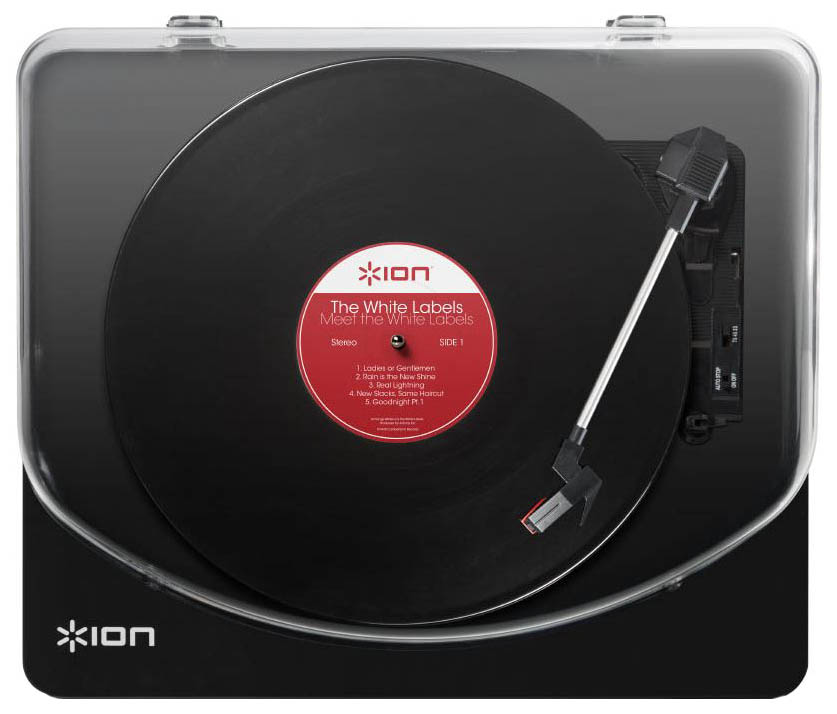 фото Виниловый проигрыватель ion classic lp черный ion audio