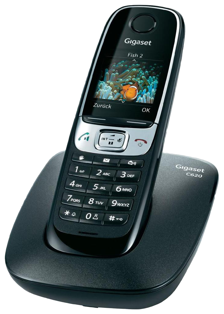 DECT телефон Gigaset C620 черный