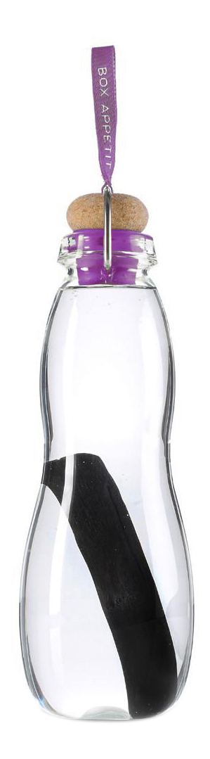 

Эко-бутылка eau good glass с фильтром пурпурная, эко-бутылка EAU GOOD GLASS EGG003 пурпурная