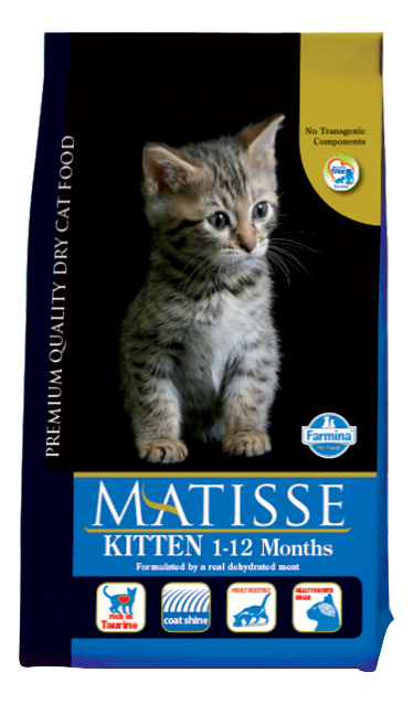 фото Сухой корм для котят farmina matisse kitten, курица, 1,5кг