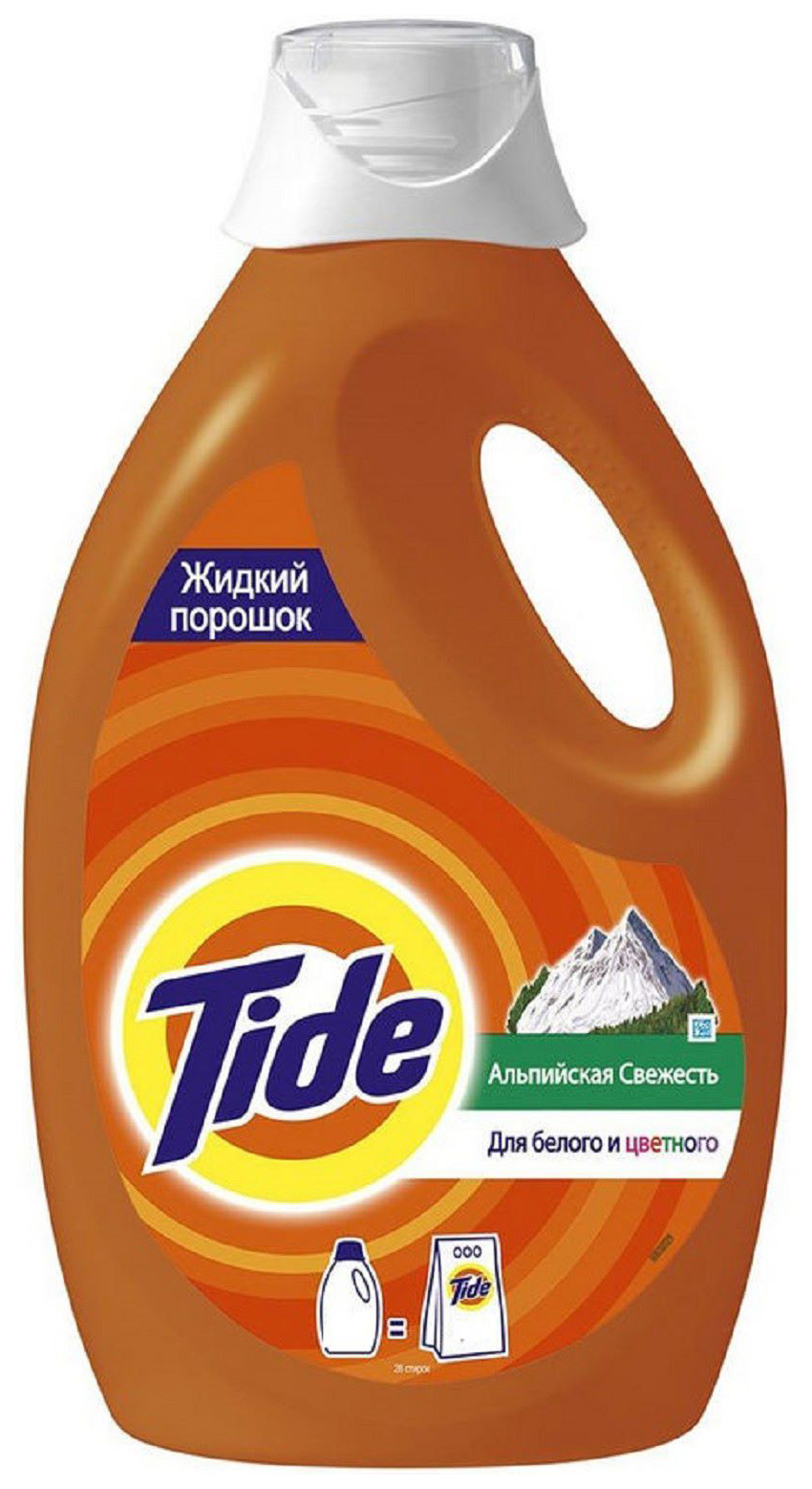 фото Гель для стирки tide альпийская свежесть 0.975 л