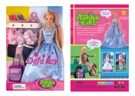 Кукла Defa Lucy с нарядами