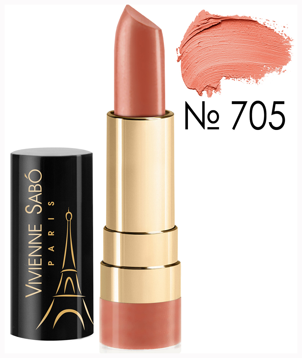 

Помада Vivienne Sabo Rouge Charmant 705 4 г, rouge charmant