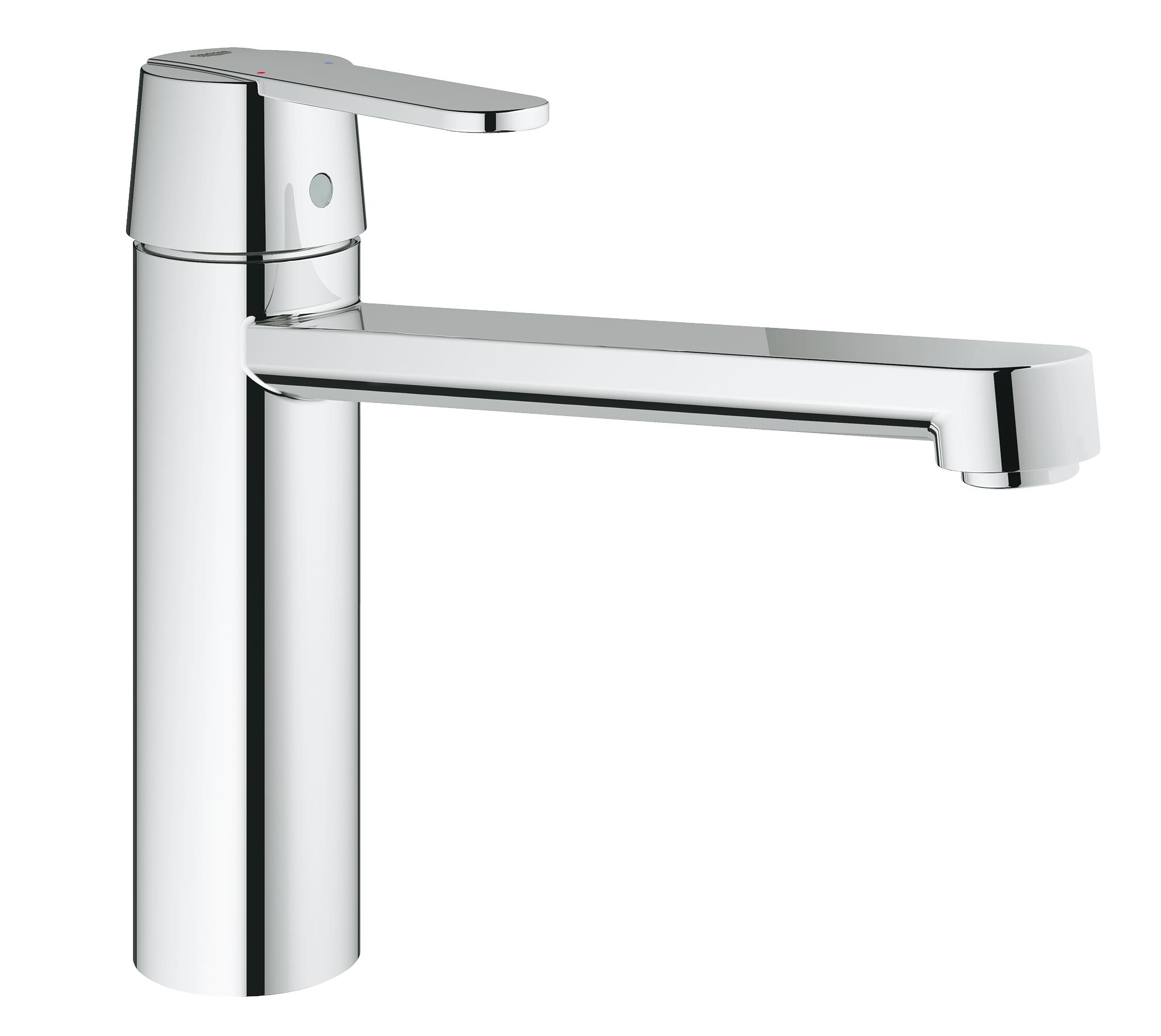 фото Смеситель для кухонной мойки grohe get 30196000 хром