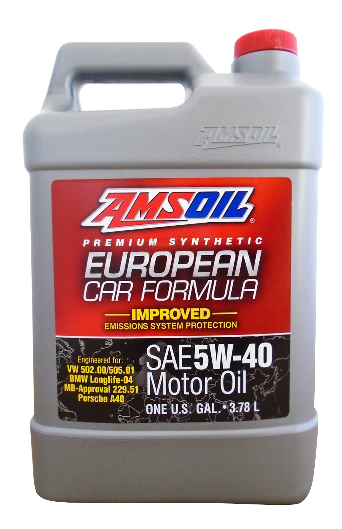фото Моторное масло amsoil european car formula sae 5w-40 3,784л