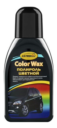 Полироль Astrohim Color Wax AC281 0,25 л черный 100022707657