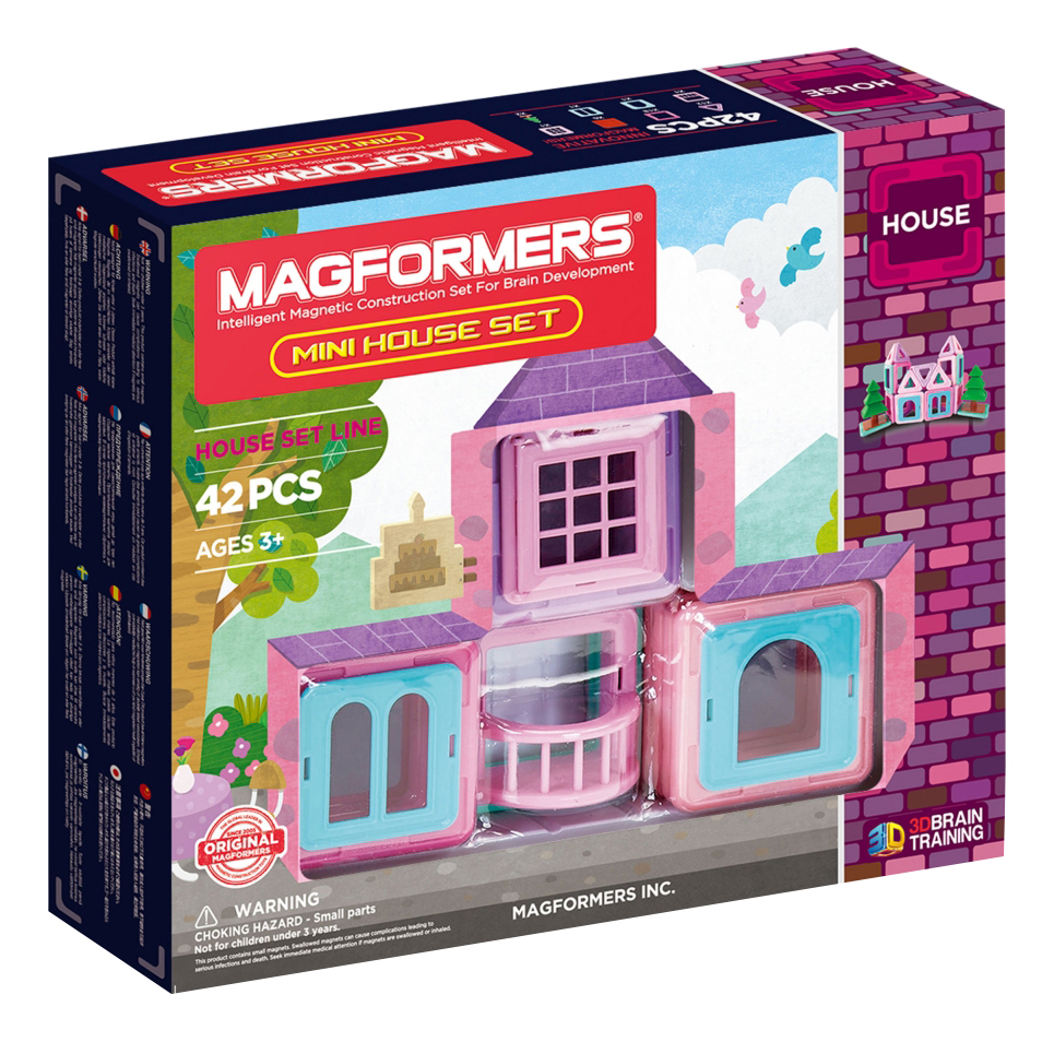 Купить Конструктор магнитный Magformers Mini House Set 42,