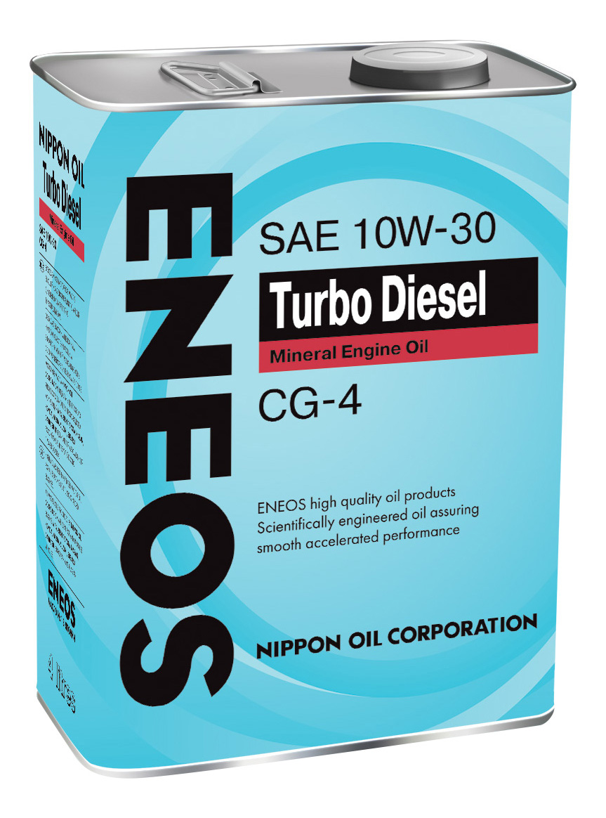 

Моторное масло Eneos Turbo Diesel CG-4 10W30 20 л, Turbo Diesel CG-4