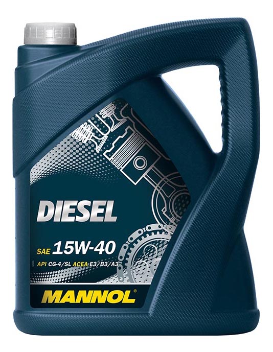 фото Моторное масло mannol diesel 15w40 5 л