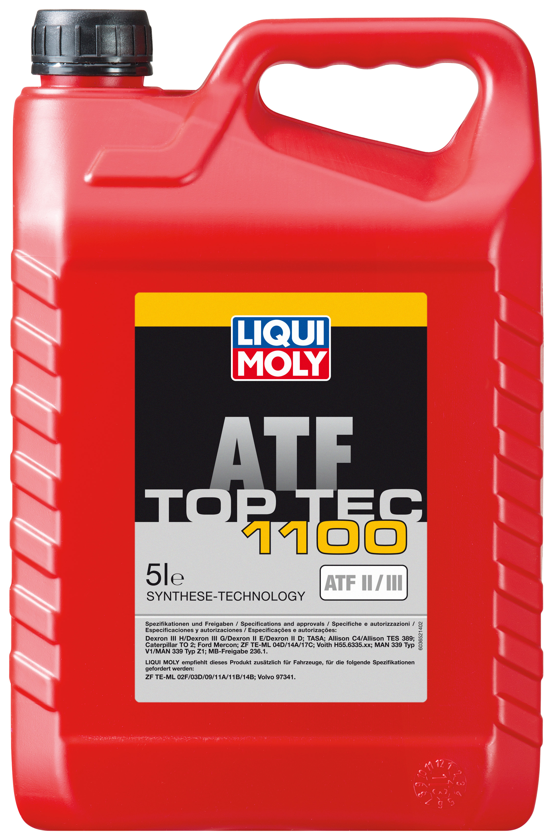 

Трансмиссионное масло LIQUI MOLY 3652, Top Tec ATF 1100