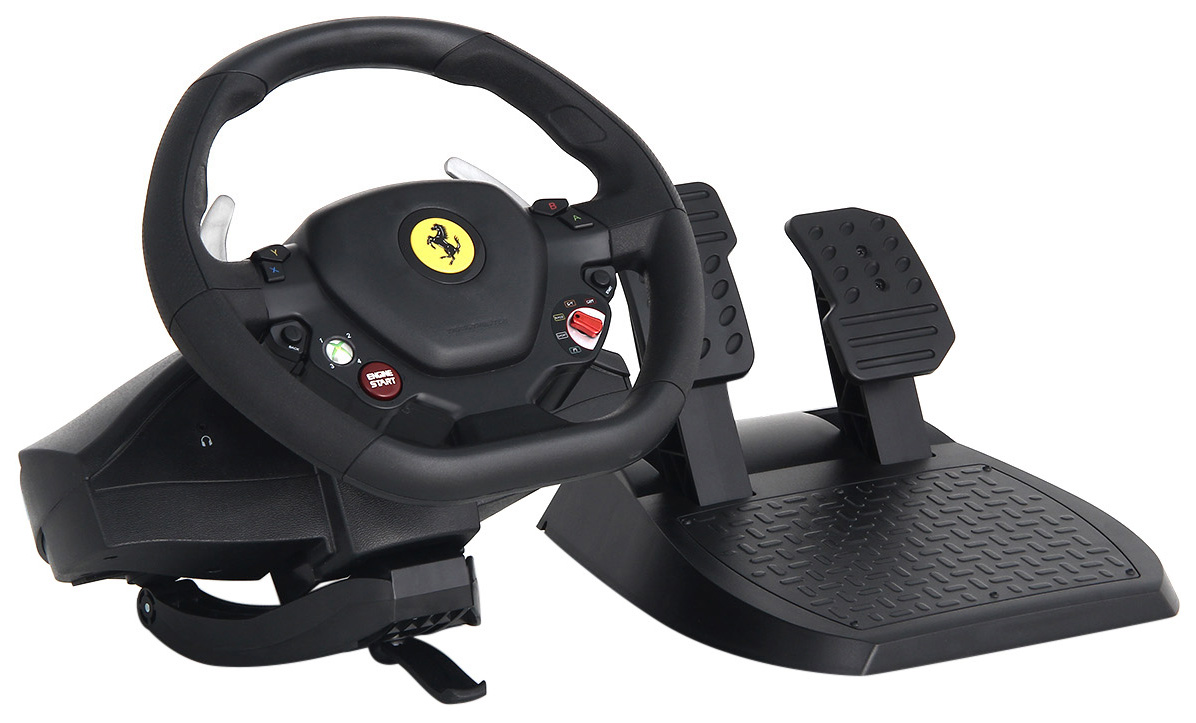 

Игровой руль Thrustmaster Ferrari 458 Italia, Черный, Ferrari 458 Italia