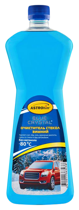 фото Концентрат жидкости для стеклоомывателя astrohim blue crystal -80°c 1л ac751
