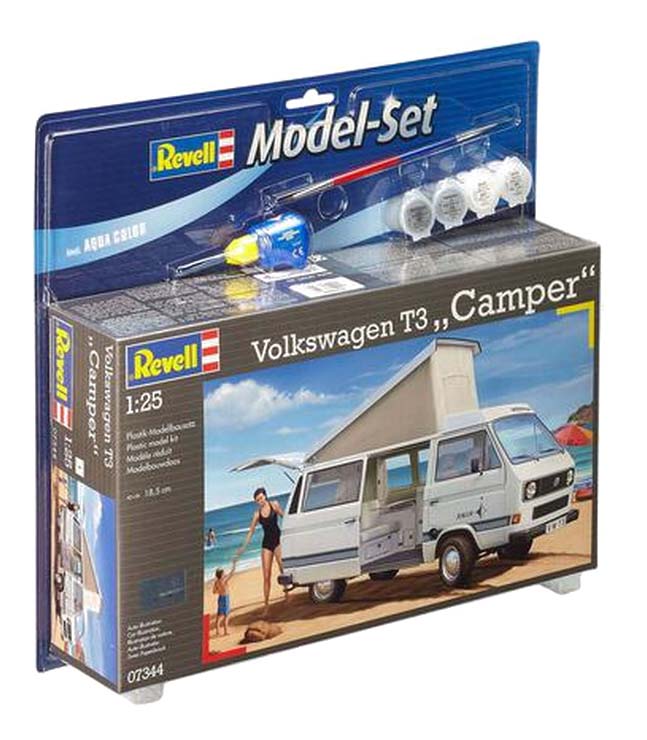 

Сборная модель автомобиль Volkswagen t3 camper Revell 67344, Volkswagen t3 camper