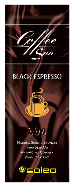 Средство для солярия Soleo Black Espresso 15 мл