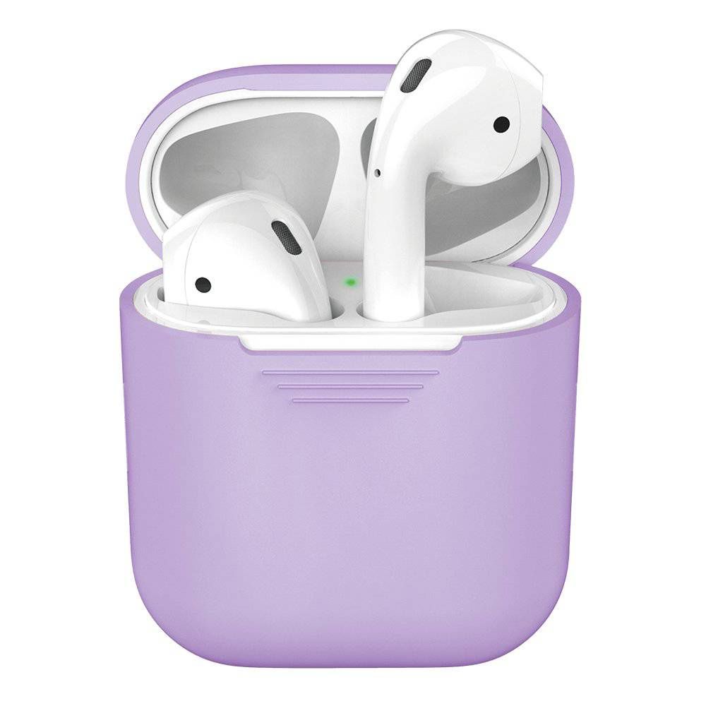 фото Чехол deppa для apple airpods purple