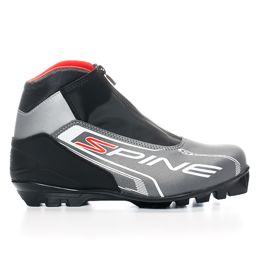 Ботинки для беговых лыж Spine Comfort 83/7 NNN 2019, black/grey, 48
