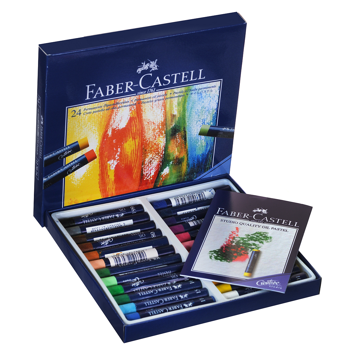 фото Пастель масляная faber-castell studio quality 24 цвета