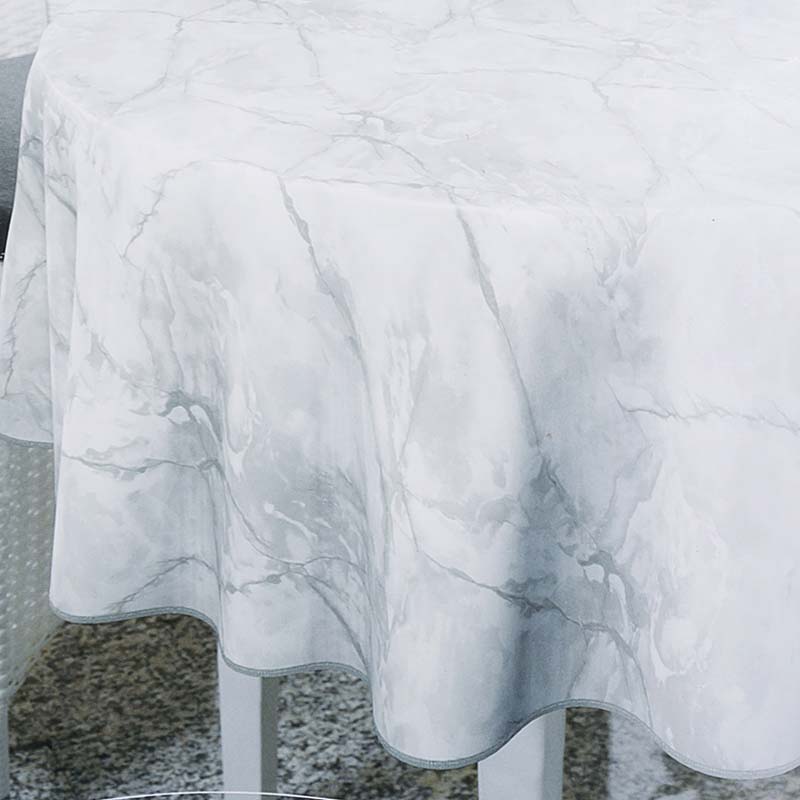 фото Скатерть круглая milano, 140 см., цвет белый peyer