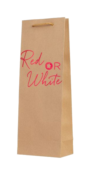 

Пакет бумажный "Red or white", 12,7х36х8,3 см